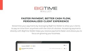 Przegląd BigTime Wallet - obecni klienci