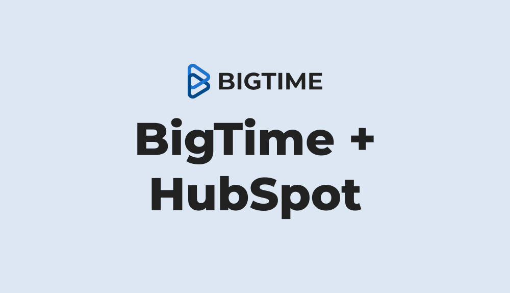 Integracja BigTime z Hubspot