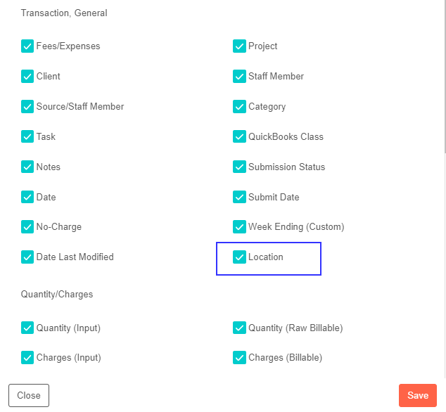 TimesheetCustomFieldsDataWarehouse